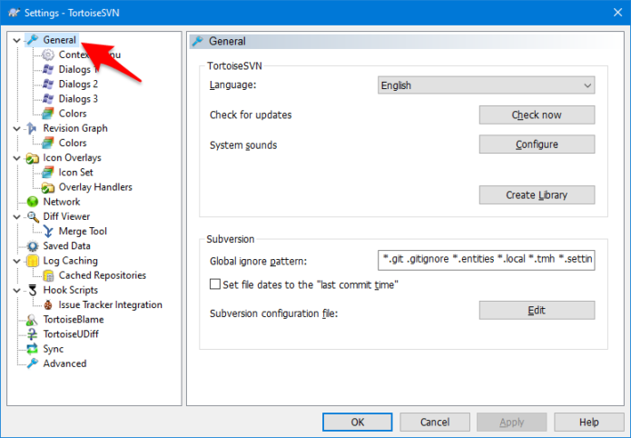 TortoiseSVN Setting Ignore File For UiPath GooCoder